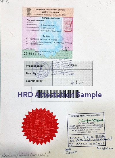 MOFA Attestation