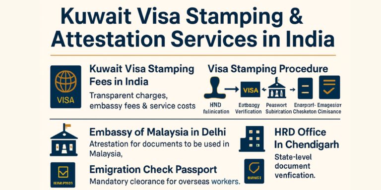 kuwait visa stamping