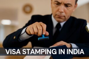 visa stamping in india