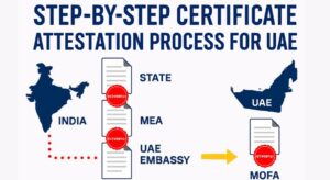 attestation of certificates for uae