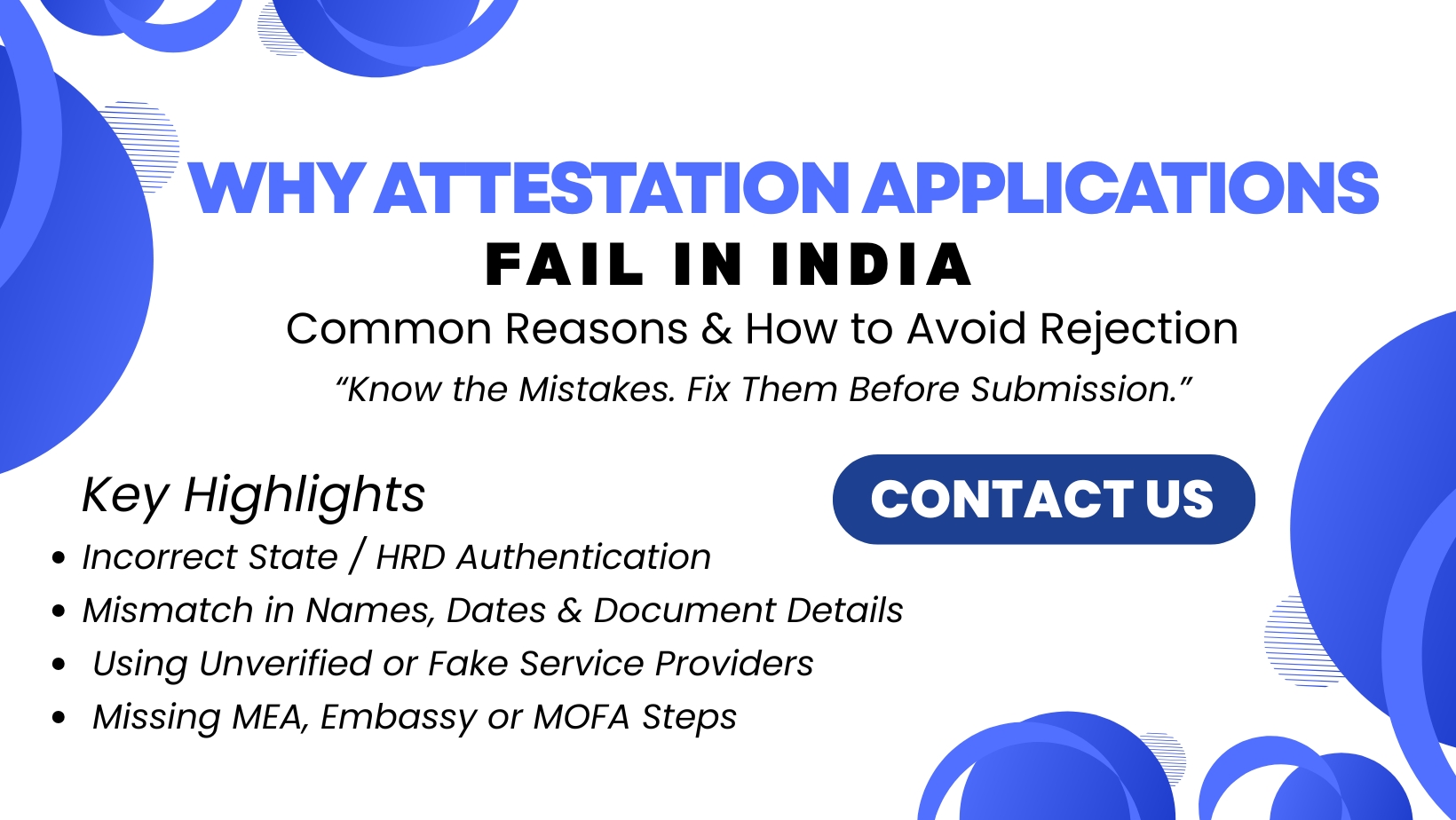Attestation Applications Fail