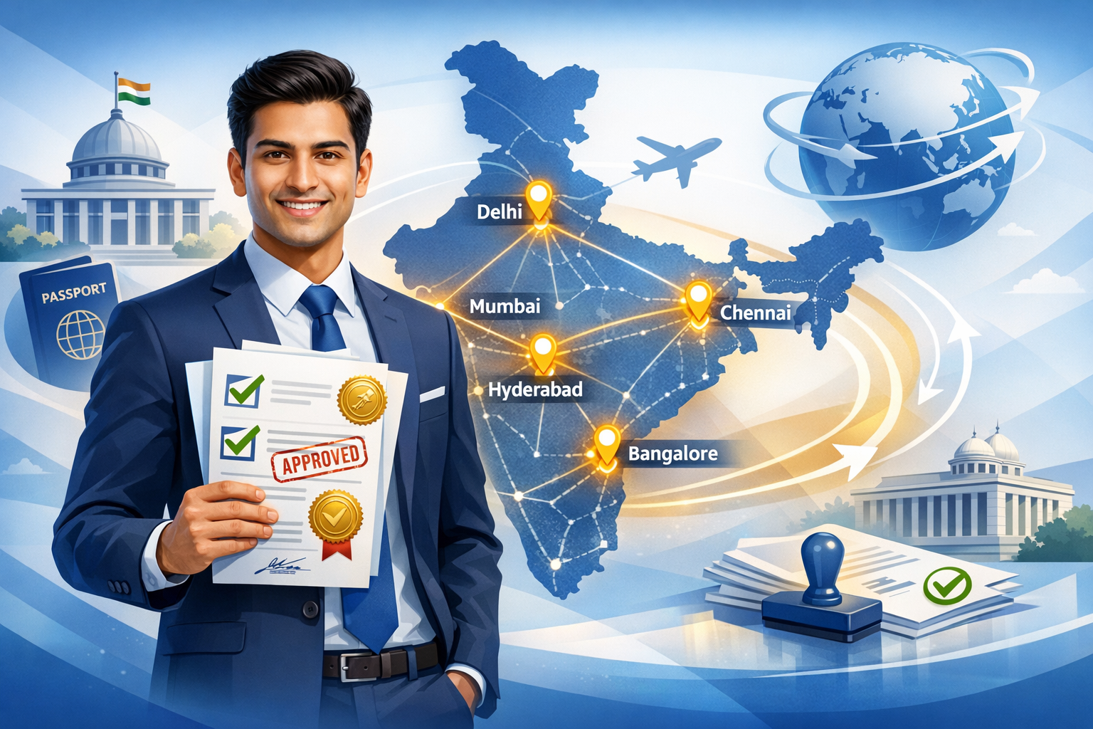 Certificate Attestation in Delhi, Mumbai, Chennai, Bangalore & Hyderabad