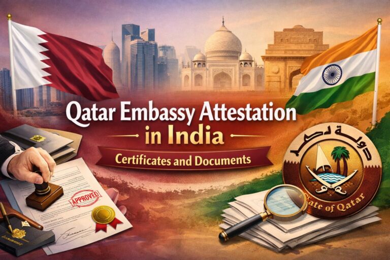 qatar embassy attestation