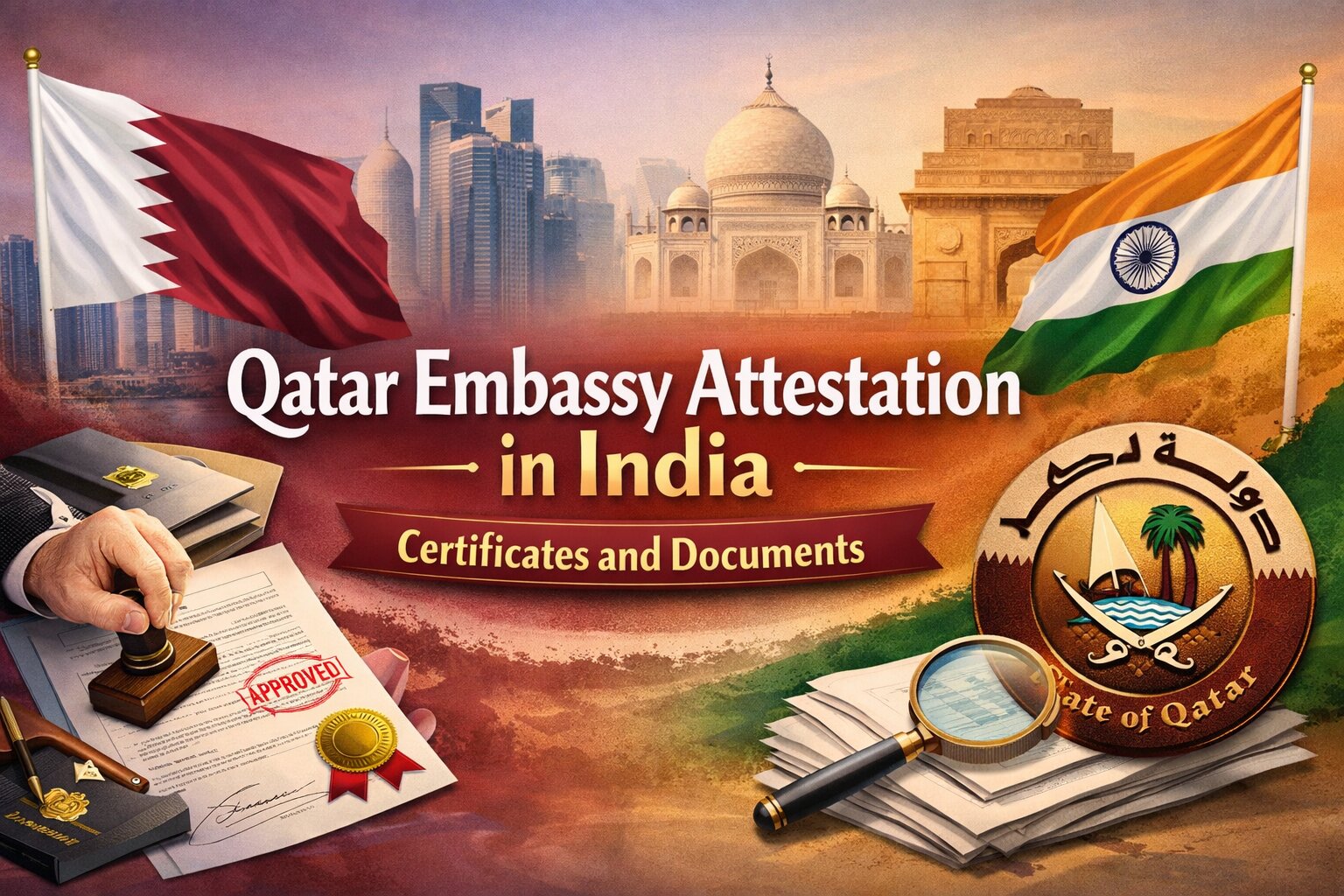qatar embassy attestation