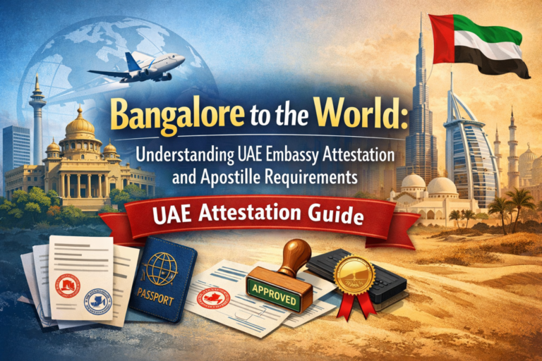 Apostille Services in Bangalore