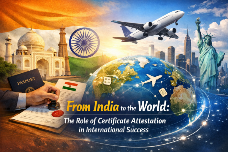 Certificate Attestation in Delhi