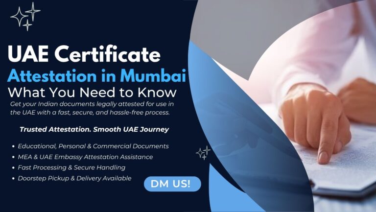 UAE MOFA Attestation