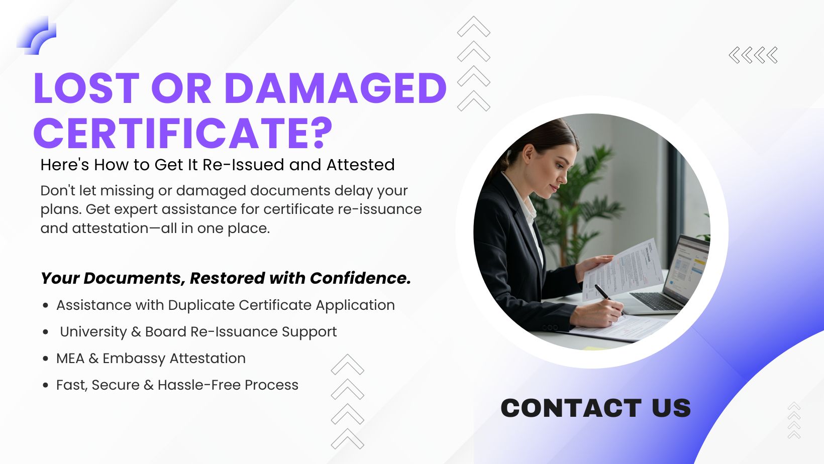 lost certificate attestation